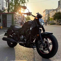 Motocicleta Haojue TR300 Touring Cruiser usada, en excelentes condiciones. Motor de 300cc de Cilindrada Paralela, Frenos ABS de Fábrica, Totalmente Funcional.