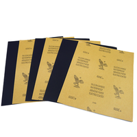Papier abrasif imperméable 9''*11'' 600 grains, papier abrasif de polissage imperméable pour le métal et le bois