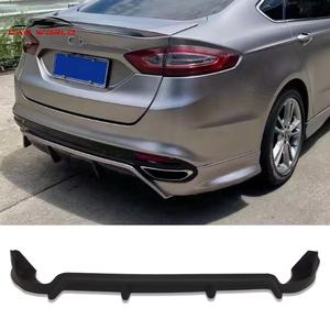 Kits de carrosserie de Style sport lèvre de diffuseur arrière pour Ford <span class=keywords><strong>Mondeo</strong></span> 2017 <span class=keywords><strong>2018</strong></span> matériau ABS jupe latérale avant entière accessoires de voiture - Product Image 4