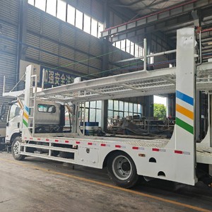 รถบรรทุกขนส่งรถยนต์แบบกรง ISUZU 2 เพลา ดีเซล ยูโร 3 ราคาถูก รถใหม่ - Product Image 1