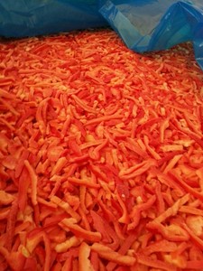 Venta al por mayor nueva temporada ventas calientes IQF verduras congeladas tiras rojas frescas dados piezas pimienta - Product Image 3
