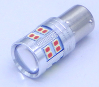 Ampoules de frein auto Chenlang 12-24 Volts Canbus Amber Stop Flash 30SMD 3030 Led 3157 7443 W21/5w 1156 1157 T15 T25 T20