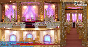 Mariage indien éléphant tronc Mandap ensemble FRP Tusk Mandap mariage Mandaps fabricant USA meilleur Mandap personnalisé/scène - Product Image 4