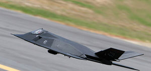 RTS Lanxiang/Sky Flight Hobby F117 RTF 64mm modèle d'avion avec télécommande le plaisir de voler moteur sans balais - Product Image 5