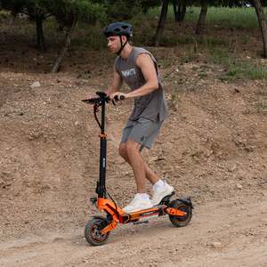 Envío Gratis desde Almacén en la UE, Scooter Eléctrico Todoterreno de Alta Velocidad, 27Ah, 48V, 500W, Potente, Multimodo, para Adultos, D7/D7 Pro - Product Image 2