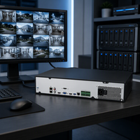 Dakang 64CH 4K H.265 NVR avec 8 SATA HDD, résolution 12MP, détection de mouvement, garantie 1 an