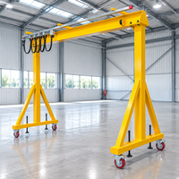 Grue portique monopoutre de 20 tonnes avec palan électrique pour entrepôt et salle de stockage