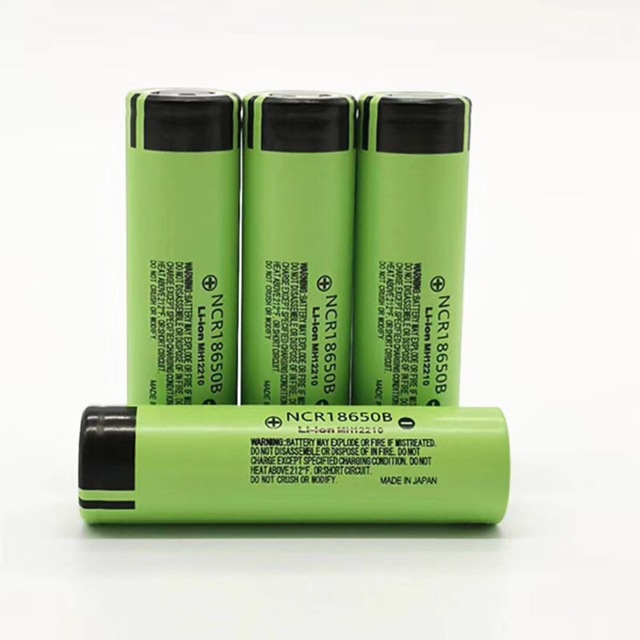 Japanese Original 18650B 3400mAh Battery, Long Lasting for Boats/Solar Lights/DIY, 3.6V 4.9A High Capacity Cell