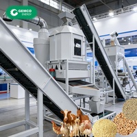 Presse à granulés d'alfalfa à matrice annulaire pour usine d'alimentation animale, haute performance, faible bruit, facile à utiliser, longue durée de vie