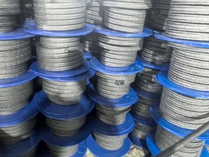 Gfo lớp đen PTFE đóng gói <span class=keywords><strong>Graphite</strong></span> mở rộng PTFE tuyến đóng gói và vòng cho niêm phong van, máy bơm tốc độ cao, trục trộn - Product Image 6