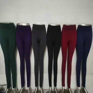 Leggings Deportivos <span class=keywords><strong>Negros</strong></span> de Cintura Alta, Modelo SJ009, Transpirables, de Secado Rápido, Adorables, de Color Sólido, Listos para Usar, para Mujer, 0.88 Dólares - Product Image 1