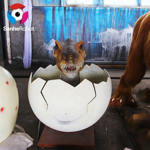 Uovo di dinosauro in vetroresina per la decorazione del parco a tema modello <span class=keywords><strong>Animatronic</strong></span> - Product Image 4