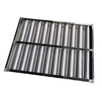 Bakeware nampan memanggang roti Perancis, 7/8/9/10 Slot roti Perancis 60*80cm panci roti logam