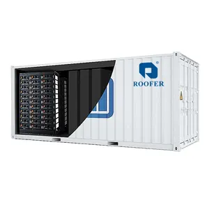 350kw 580kw 690kw1mwオフグリッドコンテナ大型バッテリー太陽エネルギー貯蔵産業用公共機器電源システム