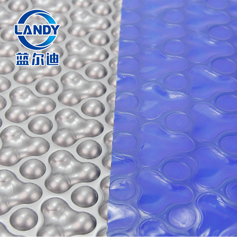 Gray+Blue Solar Pool Cover