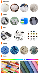 ตุ๊กตาสิงโตสั่งทำพิเศษ OEM ของเล่นนุ่มๆ ของขวัญวันเกิดเด็ก ออกแบบตัวการ์ตูน ผ้าฝ้ายออร์แกนิค ใยฝ้าย PP ขายส่ง - Product Image 6