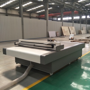 China de ordenador controlado automático tela de tapicería textil cnc ronda cuchillo máquina en tela de máquinas de corte - Product Image 4