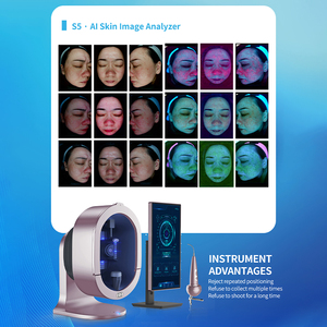 เครื่องวิเคราะห์ผิว 3 มิติ AI แบบพกพา รุ่นล่าสุด สำหรับมืออาชีพ รองรับหลายภาษา พร้อมพอร์ต USB สำหรับวินิจฉัยสุขภาพผิวหน้า เหมาะสำหรับร้านเสริมสวยและคลินิก - Product Image 5