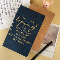 Carnet de réunion de haute qualité personnalisable Cahier de bureau de haut niveau d'apparence avec matériel en papier Impression de logo personnalisée