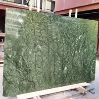 Dalle de marbre vert naturel chinois Dandong Ming de meilleure qualité polie pour les carreaux de mur et de sol de salle de bain d'hôtel moderne