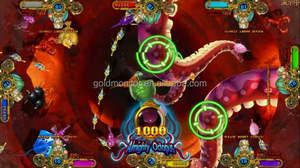 Nouveau produit Jeux de pêche à pièces Machine de table de jeu de table de poisson avec bouton Ocean <span class=keywords><strong>Monster</strong></span> - Product Image 6