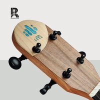 IUT-02 Custom Beautiful Handmade Music UKE Tenor 26 Inch Solid Acacia Concert Acoustic Ukulele Electric Nylon String Guitar