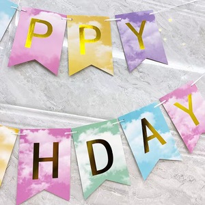Nicorn-guirnalda <span class=keywords><strong>de</strong></span> decoración para bebé, guirnalda <span class=keywords><strong>de</strong></span> 1/2 cm para cumpleaños - Product Image 3