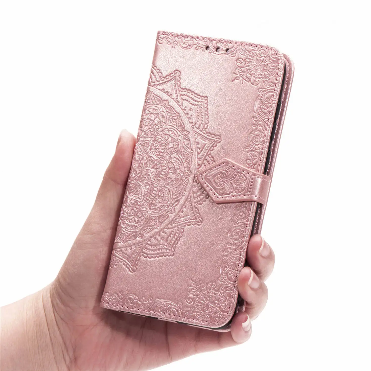 Mandala embossed Wallet leather case cases For NOKIA 6.2 7.2 X7 8.1 3.2 3.1 5.1 7.1 7 9 pure view Plus Coque Back Cover A2901