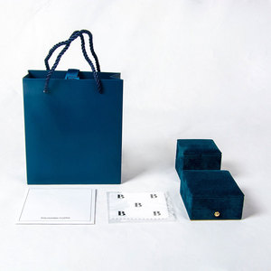 Sacs en papier kraft de luxe personnalisés en gros pour l'emballage de cadeaux - Product Image 3