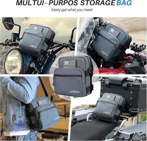Échantillon gratuit Sac de vélo multifonctionnel sur mesure Sac de voyage à bandoulière pour le cyclisme avec panier de rangement avant pour vélo de route - Product Image 2