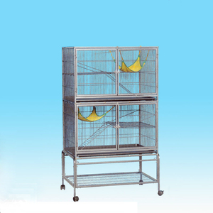 Gabbia per Uccelli Extra Large Ecologica in Ferro con Vassoio in Plastica per Allevamento di Pappagallini Africani, Set Decorativo per Matrimoni, Confezione Nera - Product Image 4