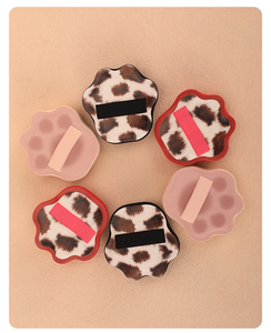 Lot de Houppettes Éponge Personnalisées en Forme de Patte de Chat, Utilisation Humide et Sèche, Matériau RUBYCELL, Sans Latex, Outil de Mélange pour Fond de Teint, Vente en Gros - Product Image 5
