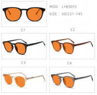 Sunray, venta al por mayor, lentes naranjas más nuevos 97% 98% 100%, gafas antiluz azul, monturas TR, gafas de lectura para hombres y mujeres