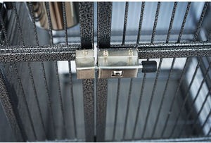 Vente en gros de <span class=keywords><strong>cage</strong></span> pour perroquets d'extérieur en fer et en plastique à motif solide <span class=keywords><strong>Cage</strong></span> d'élevage d'animaux domestiques en fil métallique avec boîte d'emballage - Product Image 4