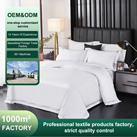 100% coton personnalisé drap de lit ensemble moderne tissé plat drap de lit reine roi tailles hôtel literie sac emballage couverture de lit linge