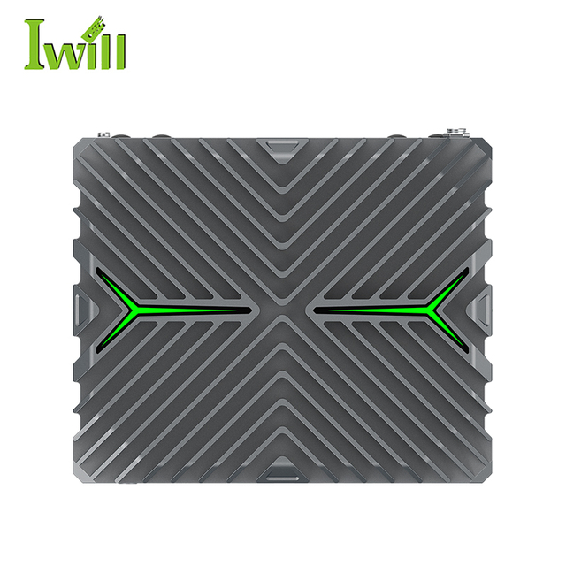 Iwill 14th Gen Co Re Ultra Processor AI Fanless Mini PC 2DDR5 8In Tel 2.5G Lan SIM 4USB Support Triple Display Network Server