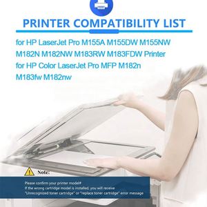 Reemplazo de cartuchos de tóner 215A para HP Color Laserjet Pro M155 M182 M183 W2310A 2311A 2312A 2313A para cartuchos de tóner HP 215A - Product Image 4