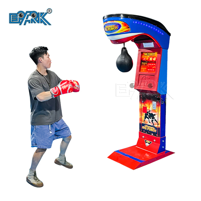 Coin Operated Measurement Scoring Ultimate Punching Arcade Punch Game Boxing Machine