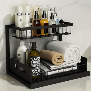 Hot Sale 2-Tier Slide Out Sliding Shelf Pull Out <strong>Cabinet</strong> Organizer <strong>Under</strong> <strong>Sink</strong> Storage Shelves for Kitchen Bathroom <strong>Cabinet</strong> - Product Image 3