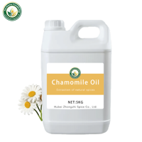 Huile de Camomille Allemande (Matricaria Chamomilla) Riche en Chamazulène 100% Pure Distillée à la Vapeur Vente en Gros Certifiée GC-MS Exportation