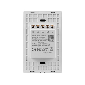 2024 thiết kế mới 16A chúng tôi 3gang tuya cuộc sống thông minh Wifi điều khiển từ xa cảm ứng nút chuyển ứng dụng di động truy cập màn hình cảm ứng nhà thông minh - Product Image 5