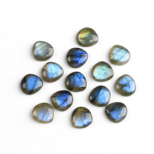 Chất Lượng Cao Tùy Chỉnh Cắt Màu Xanh Labradorite Đá Quý Cabochon Tam Giác Hình Dạng Đặc Biệt Tự Nhiên Lỏng Đá Quý Bán Buôn - Product Image 4