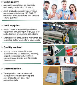 Panneau <span class=keywords><strong>alvéolaire</strong></span> transparent en <span class=keywords><strong>polycarbonate</strong></span>, anti UV, 4mm, 6mm, 8mm, 10mm, <span class=keywords><strong>pour</strong></span> toit de <span class=keywords><strong>serre</strong></span> et tôle gaufrée en PC avec surface polie - Product Image 2