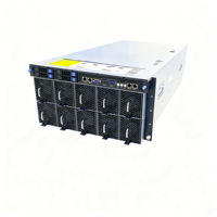 Serveur Crystal haute performance, châssis de serveur GPU 8/10, boîtier de serveur GPU 5U en rack avec module d'alimentation 4+1 pour la prise en charge des serveurs IA
