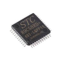 Microcontrolador de un Solo Chip STC89C58RD + 40I-LQFP44G, Nuevo y Original, Disponible
