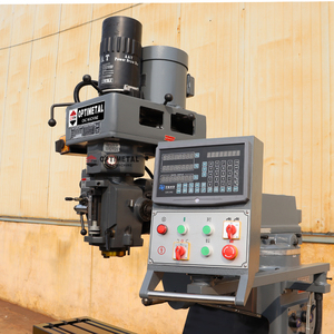 Trung Quốc nhà máy của m6w m5w kim loại dọc Máy phay 220V Đài Loan tháp pháo dọc Máy phay kích thước nhỏ - Product Image 4