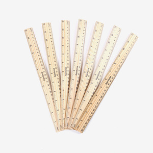 <span class=keywords><strong>Regla</strong></span> de Madera de 15cm 20cm 30cm con Impresión Personalizada - Product Image 6