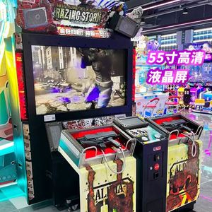 เครื่องเล่นเกมยิงปืนจำลองสำหรับผู้ใหญ่แบบหยอดเหรียญขนาดใหญ่ ระบบสัมผัส - Product Image 2
