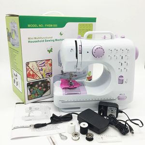 505A Mini <b>Sewing</b> <b>Machine</b> Single Needle <b>Portable</b> Electric For Home Use Thick Fabric Overlock Stitching - Product Image 2