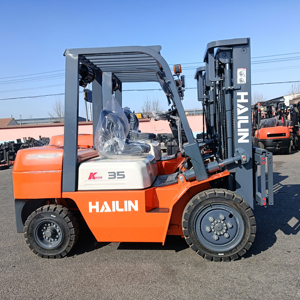 Carrello Elevatore <span class=keywords><strong>Diesel</strong></span> da 3, 3.5, 4, 5 Tonnellate con Montante Triplex, Motore EPA Euro 5, per Terreni Accidentati, Spedizione Gratuita - Product Image 1